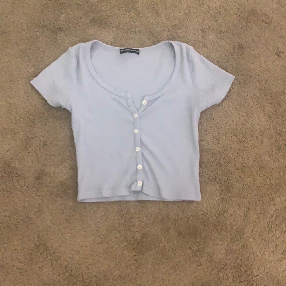 brandy melville cropped tee